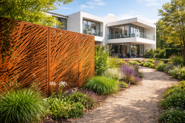 Wie Sichtschutz zum Designelement im Garten wird - 