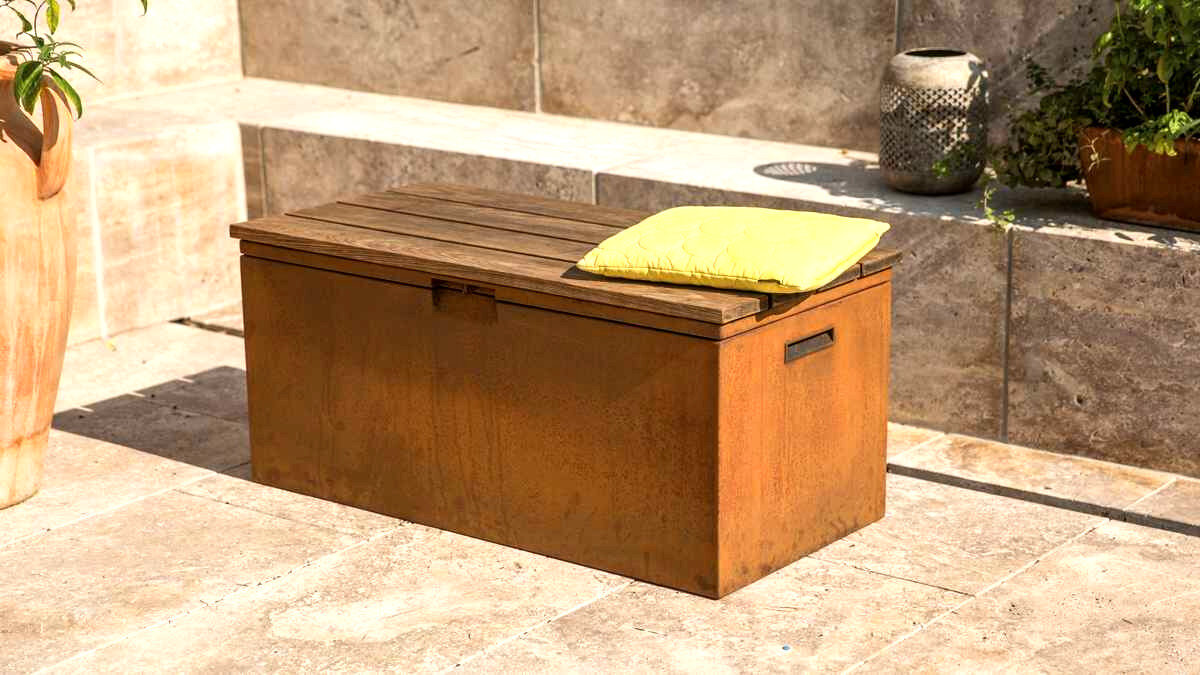 CASA Gartenbox mit Holzauflage