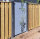 PARAS Sichtschutzwand, Motiv Bambus, 900 x 1800 x 2 mm, 30 mm gekantet, Alu, RAL * pulverbeschichtet