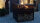 Flammengrill®, ALTOS, 700 x 700 mm, Höhe 900 mm, Cortenstahl, Grillfläche Edelstahl, inkl. Schutzabdeckung