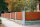 PARAS Sichtschutzwand, Motiv STILO, 1800 x 900 x 2 mm, quer, 30 mm gekantet, Cortenstahl