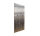 PARAS Sichtschutzwand, 900 x 1800 x 2 mm, 30 mm gekantet, Edelstahl geschliffen (Vorderseite), mit Motiv Rohrkolbenschilf