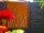 PARAS Sichtschutzwand, Motiv STILO, 1400 x 1800 x 2 mm, 30 mm gekantet, Cortenstahl