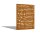 PARAS Sichtschutzwand, Motiv TANGULI, 1400 x 1800 x 2 mm, 30 mm gekantet, Cortenstahl