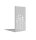 PARAS Sichtschutzwand, Motiv CAULI, 900 x 1800 x 2 mm, 30 mm gekantet, Edelstahl einseitig geschliffen