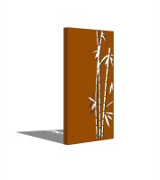 PARAS DUO Sichtschutzwand, Motiv Bambus, 900 x 1800 x 60...