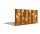 PARAS Sichtschutzwand, Motiv Bambus, 1800 x 900 x 2 mm, quer, 30 mm gekantet, Cortenstahl