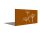 PARAS Sichtschutzwand, Motiv Daucus carota, 1800 x 900 x 2 mm, quer, 30 mm gekantet, Cortenstahl