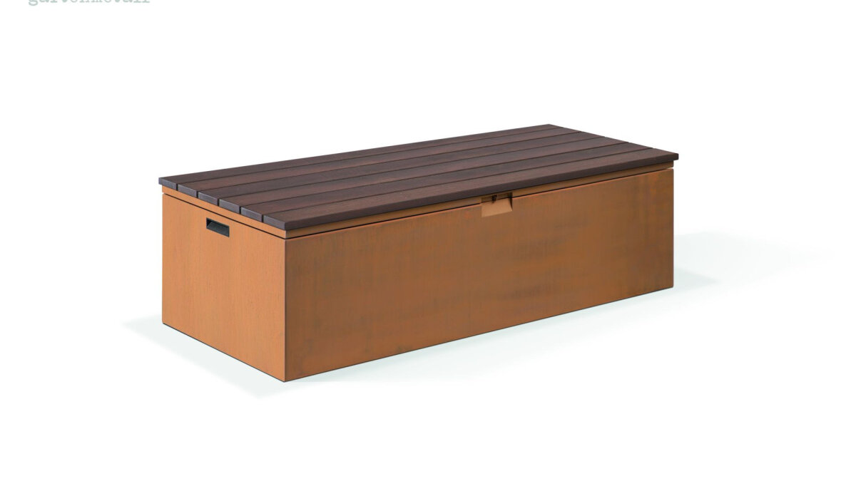 CASA Gartenbox 160 cm mit breiter Thermoesche-Sitzauflage, 3.165,76 €