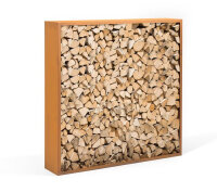 LIGUNA Kaminholzlager, 1980 x 1980 x 380 mm, (bxhxt), 3...