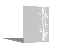 PARAS Sichtschutzwand, Motiv Bambus, 1400 x 1800 x 2 mm,...